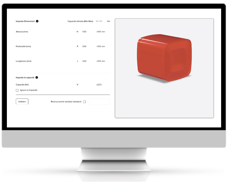 Configuratore screenshot